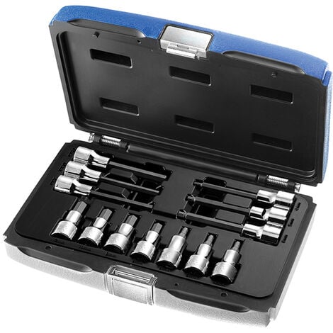 Expert E032906 Hex Bit Socket Set of 13 1/2in Drive BRIE032906B