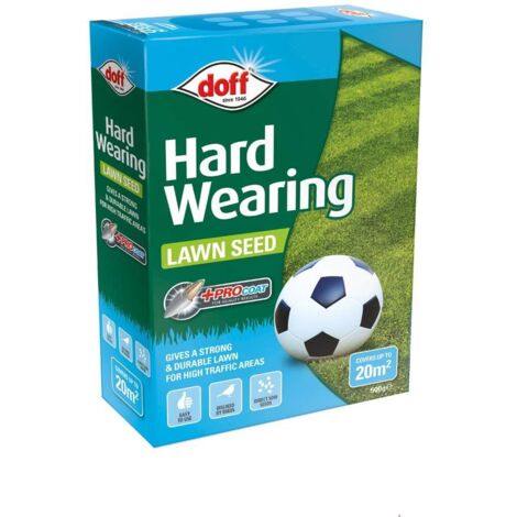 Doff Hardwearing Lawn Seed With Procoat 500g - F-LB-500-DOF
