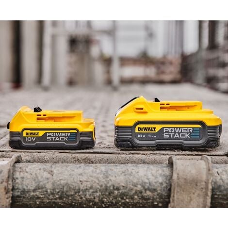 DeWalt DCBP518-XJ 18v 5.0ah Compact POWERSTACK Battery Pack + DCB1102 Charger