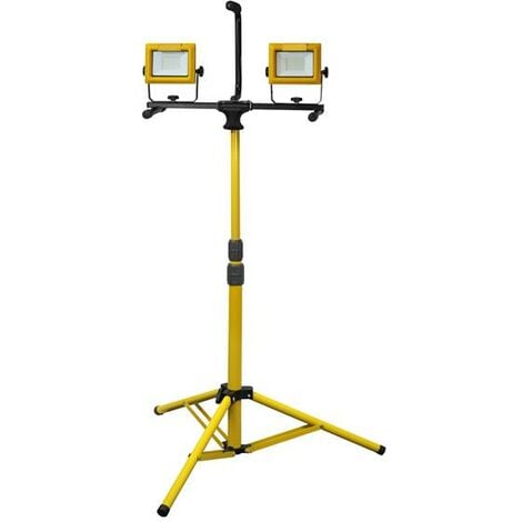 Faithfull Power Plus AST8635X2 (TRI) LED Twin Tripod Site Light 70W ...