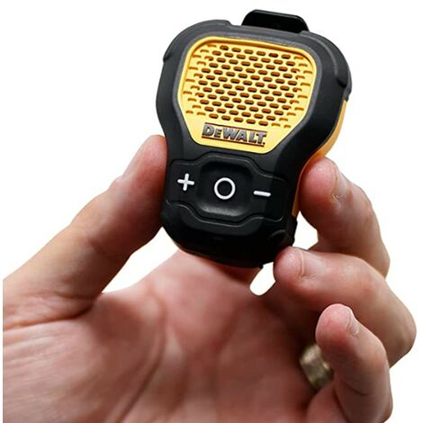 Dewalt DWT1901148 Bluetooth Speaker Jobsite Pro Dust Resistant DEWPA-190-1148-DW