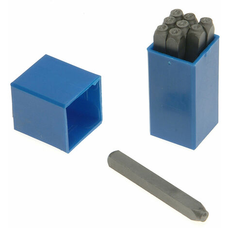 Priory PRI18012 180- 12.0mm Set of Number Punches 1/2in PRIN12