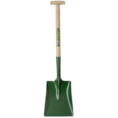 Bulldog 2SM2T 2SM2T Open Socket Square Shovel No.2 T-Handle BUL2SM2T (1/2)