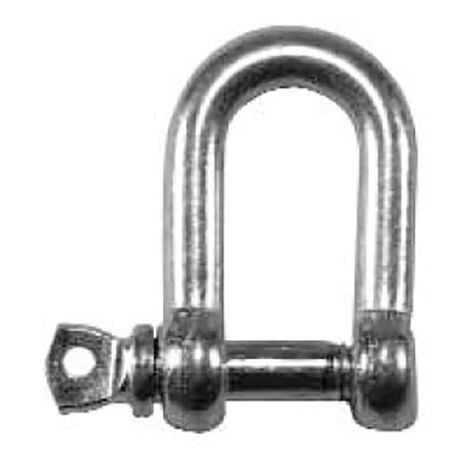 Faithfull D-Shackle Stainless Steel 6mm Pack 2 FAICHDS60SS