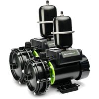 Salamander RP120SU SuperBooster Pack 2 x 3.6 Bar Single Impeller Shower Pump
