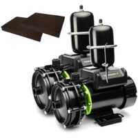 Salamander RP80SU SuperBooster Pack 2x 2.4 Bar Single Impeller Shower Pump & Mat