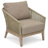 Garden Trading Lynton Arm Chair Dining Chair Indoor Outdoor Seat Wooden
