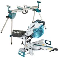 Makita LS1110F 240v 260mm 10"" Slide Compound Mitre Saw + LED Job Light + Legs
