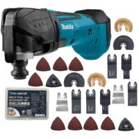 Makita DTM51Z 18v Lithium Multi Tool Keyless Blade Change + 54 Accessories