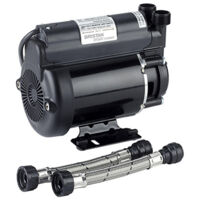 Bristan Stuart Turner Black 2.0 Bar Single Impeller Shower Pump - ST-PUMP20SG