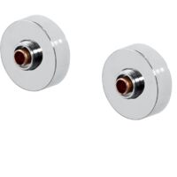 Bristan WMNT10 C Wall Mount Fixings Chrome Plated Shower Fixing Kit