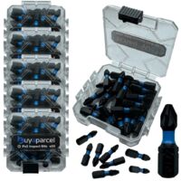 BAP 125 PC Impact Torsion PZ2 Pozi 2 Screwdriver Set Drill Bits Impact Driver