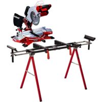Einhell TE-MS 18/210 LI Cordless 18V Mitre Saw 210mm Power X-Change + Leg Stand