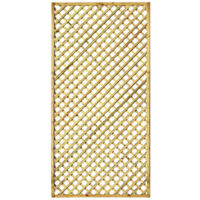 Zest 3 x Hillside Diamond Wooden Trellis 1.83m x 0.9m 3ft Garden Screen Support