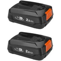 2 x Flymo Power For All Battery 18V 2.0Ah FLY103 531382501 Bosch