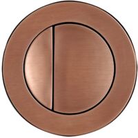 Roper Rhodes Brushed Bronze Round Dual Flush Plate Button - TR9001 TR9002 TR9009