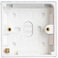 Dencon 8897NB Pattress Box 1-Gang 18mm DCN8897NB