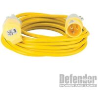 Arctic Extension Lead Yellow 16A 2.5mm2 10m 110V E85123