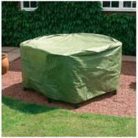 Kingfisher Medium Garden Patio Furniture Set Chair Table Cover 4 Seater Green