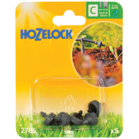 5 x Hozelock 2785 4LPH Irrigation Automatic Watering End Line Pressure Dripper