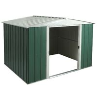 Rowlinson Greenvale 10x8 Metal Apex Shed Garden Storage Unit Cabinet Lockable