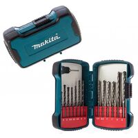 Makita P-51889 13 Piece TCT Masonry Drill Bit Set in Case 4.5 5 5.5 6 6.5 7 8mm