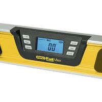 Stanley FatMax Magnetic Digital Level 3 Vial LCD Display 40cm STA042063 0-42-063