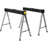 Stanley Folding Saw Horse Pair Twin Pack Max Load 340kg 1-97-475 STA197475