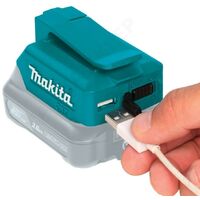 Makita DEAADP06 USB Port Battery Charger for 10.8v CXT Lithium Batteries