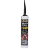 Everbuild Weatherproof Roof and Gutter Sealant C3 Size Pack of 12