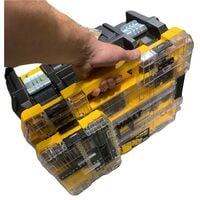 Dewalt 142 PC Drill Bit Set Flat Spade Brad Point HSS-G Large Tough Case Tstak