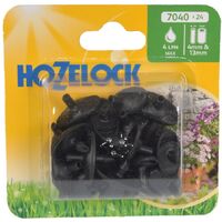 24 x Hozelock 7040 Pinch Drip Pressure Compensating Micro Irrigation Watering