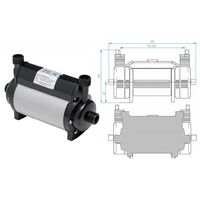 Stuart Turner 1.5 Bar Twin Impeller Shower Pump - Bristan Varispeed Showerforce