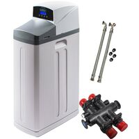 Monarch SE-30 Plumbsoft Electric Water Softener + Installation Kit - 1-16 Family