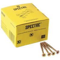 ForgeFix SPE6150Y Spectre Screw PZ Compatible CSK ZYP 6.0 x 150mm (Box 100) FORSPE6150Y