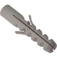 ForgeFix 25RIM1260 Nylon Wall Plug Rimless M12 x 60mm Bag 25 FORRIM1260M