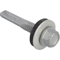 ForgeFix TFHH5532 TechFast Hex Roofing Screw Self-Drill Heavy Section 5.5 x 32mm Pack 100 FORTFHH5532