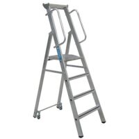 Zarges 340479 Mobile Mastersteps, Platform Height 2.59m 10 Rungs ZAR340479