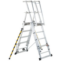 Zarges 41327 ZAP 2 Access Platform, Platform Height 1.3/1.6/1.8/2.1/2.4m 5-9 Rungs ZAR41327