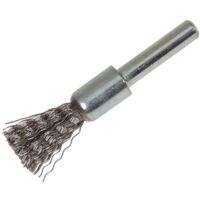 Lessmann 451.161 End Brush with Shank 12 x 60mm, 0.30 Steel Wire LES451161