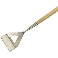 Kent & Stowe 70100052 Stainless Steel Long Handled Dutch Hoe Garden FSC