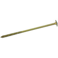 ForgeFix FFCS8140 Wafer Head TORX Compatible Construction T40 Screws Tan 8x140mm Tub 35 FORCS8140