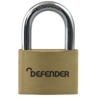 DEFENDER DFBP5 KA1 Brass Padlock 50mm Keyed Alike DEFBP5KA