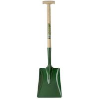 Bulldog 2SM2T 2SM2T Open Socket Square Shovel No.2 T-Handle BUL2SM2T