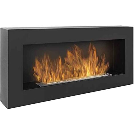 Siena - Chimenea de bioetanol pared 90x12xH40 cm
