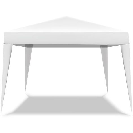 Gazebo plegable 3x3 mercado de carpas plegables automticas de acorden con bolsa Color Blanco
