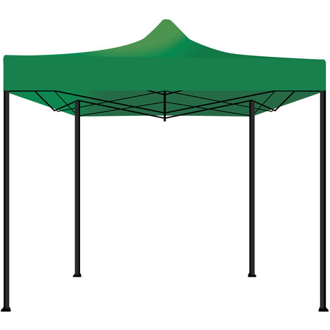 Carpa JardÃ­n / Gazebo 3X3 Carpa plegable impermeable para ferias y mercados Color Verde