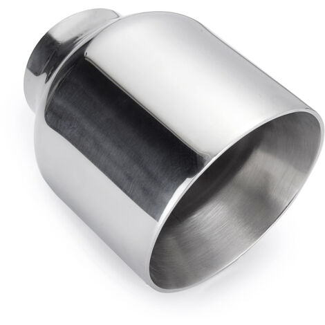 Tuyau D'Échappement Prise D'Air Climatisation C-FUNN - Alliage Aluminium 42mm - Extensible 35-65cm - Noir