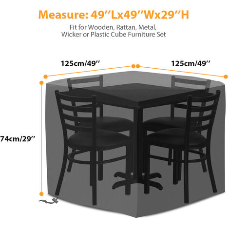 Housse de Protection pour Meuble de Jardin