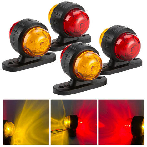 10x 12/24V LED Mini Blu Posizione Luci Di Ingombro Bus Camion - Foto 5